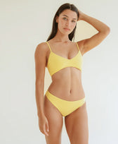 Bikini-Oberteil PALOMA Top Pura in Gelb