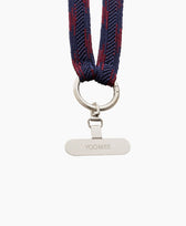 Handykette Phone Chain Set Silbrig Yoomee in Blood Moon / Silbrig