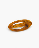 Flache Haarklammer ALMA Clomes in Cognac Tortoise