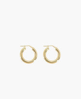 Creolen VIDA 23mm Klappverschluss Clomes in Vermeil