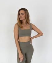 Top SIRA Lyocell Tencel Pura in Olivgrün