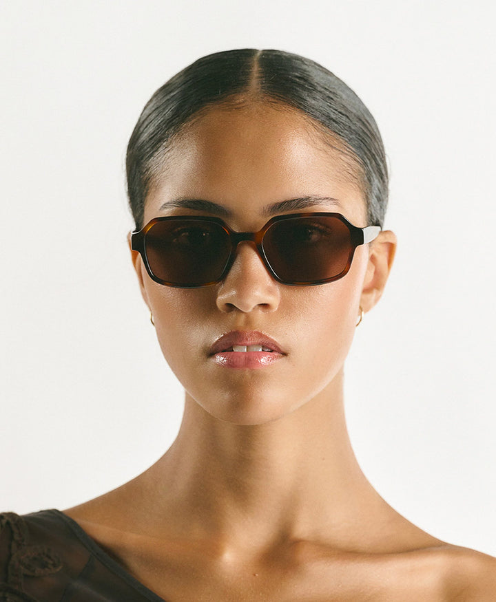 Sonnenbrille "Alex" - Tortoise Braun