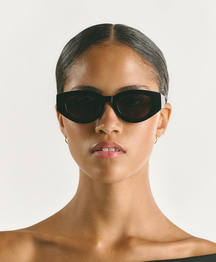 Sonnenbrille "Ines" - Schwarz