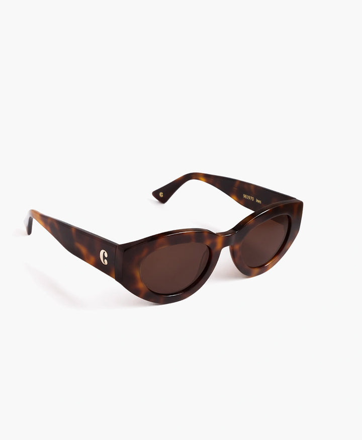 Sonnenbrille "Ines" - Tortoise Braun