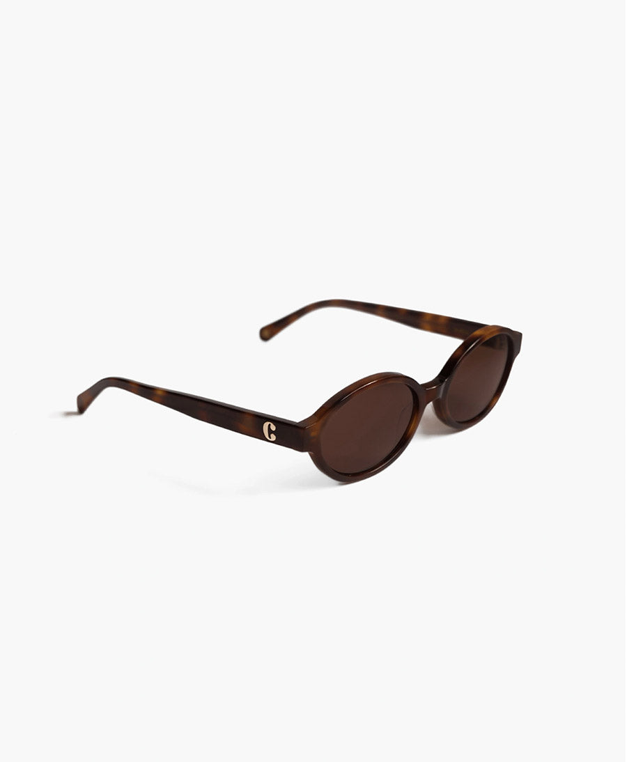 Sonnenbrille "Selma" - Tortoise Braun