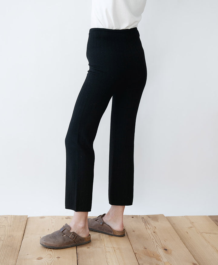 Strickhose Clio Pants - Schwarz