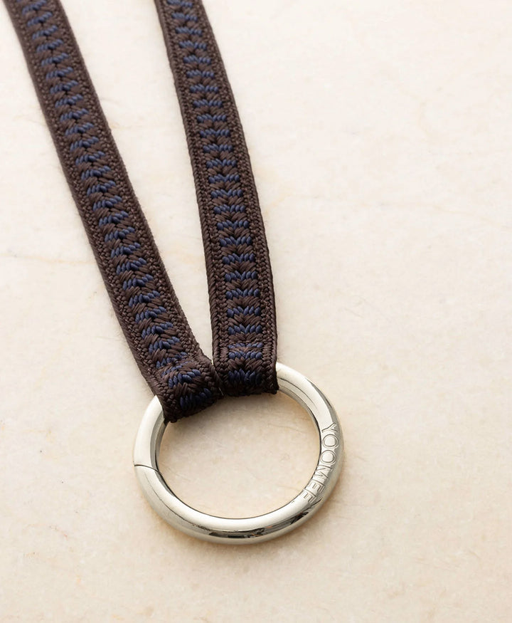 Schlüsselband silbriger Karabiner - Nightingale