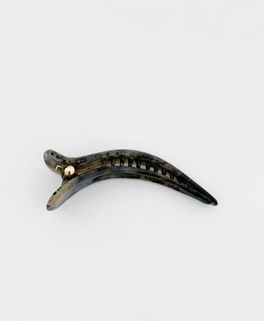Haarclip AVA - Sandgrau Tortoise