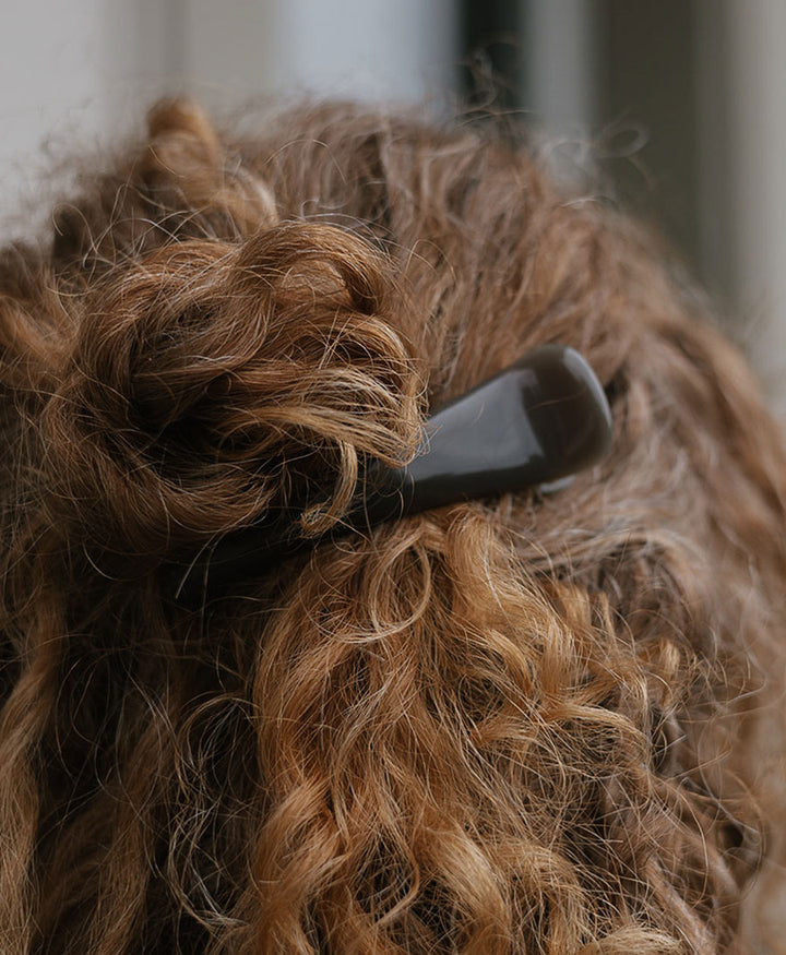Haarclip AVA Grande - Oliv
