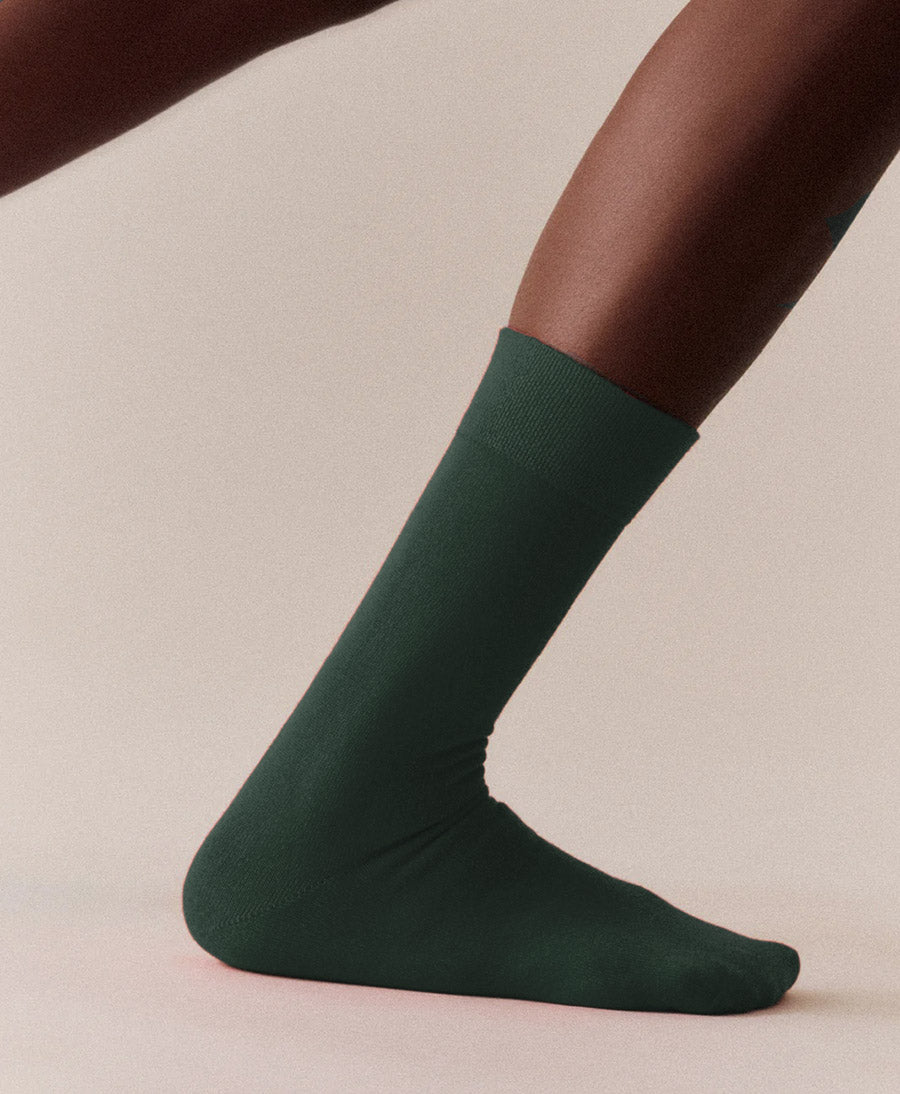 Bambus Socken - Dunkelgrün