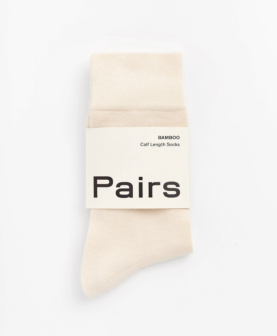 Bambus Socken - Creme