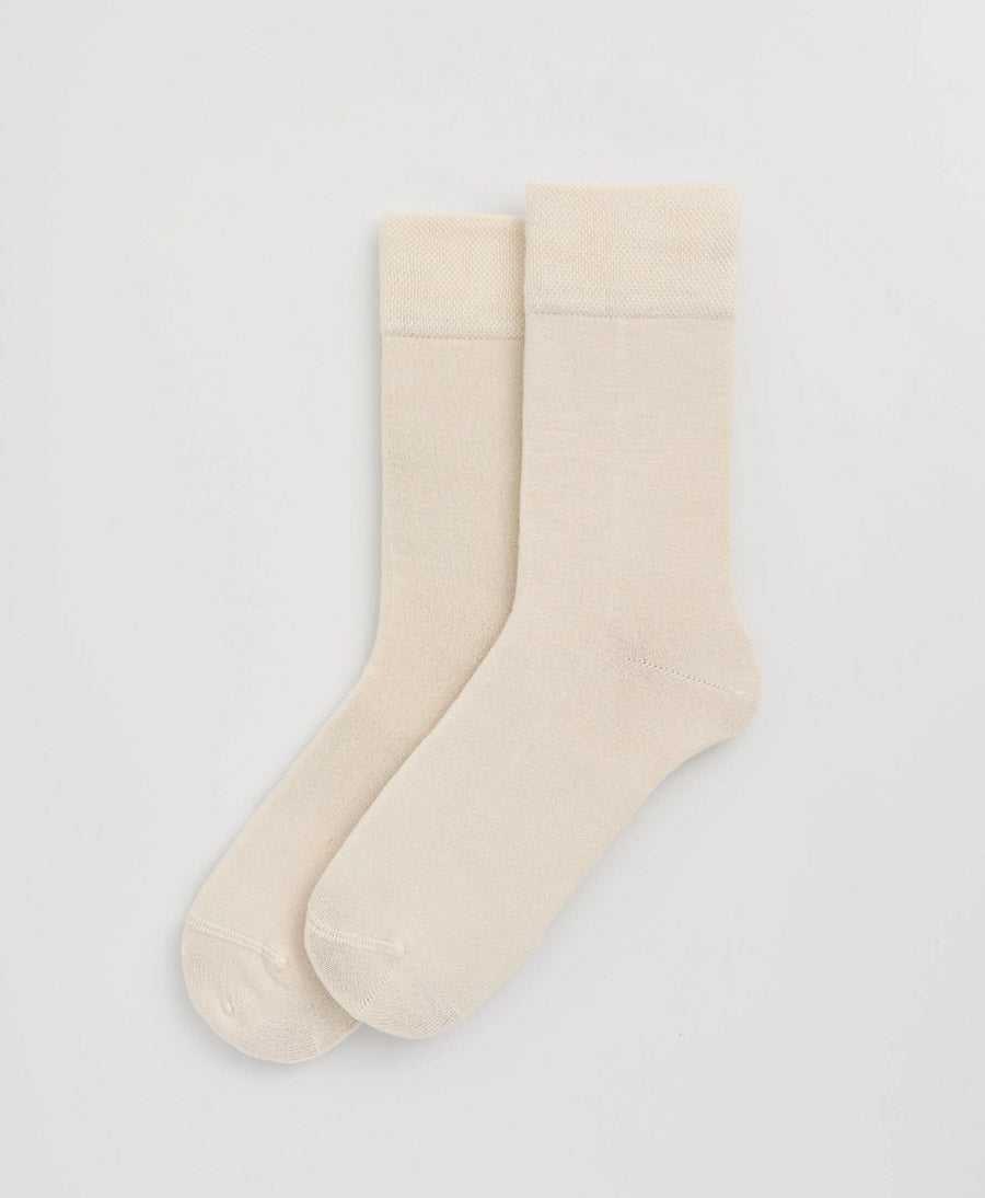 Bambus Socken - Creme