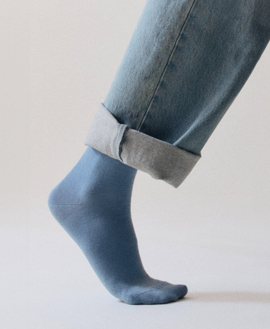 Bambus Socken - Himmelblau