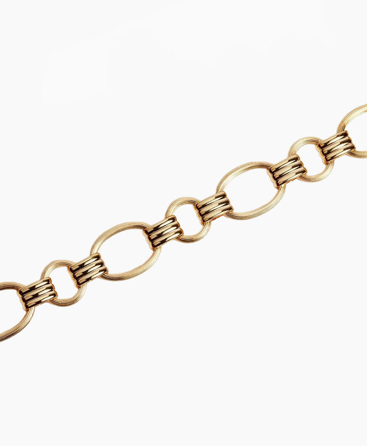 Armband / Bracelet vergoldet - Rive