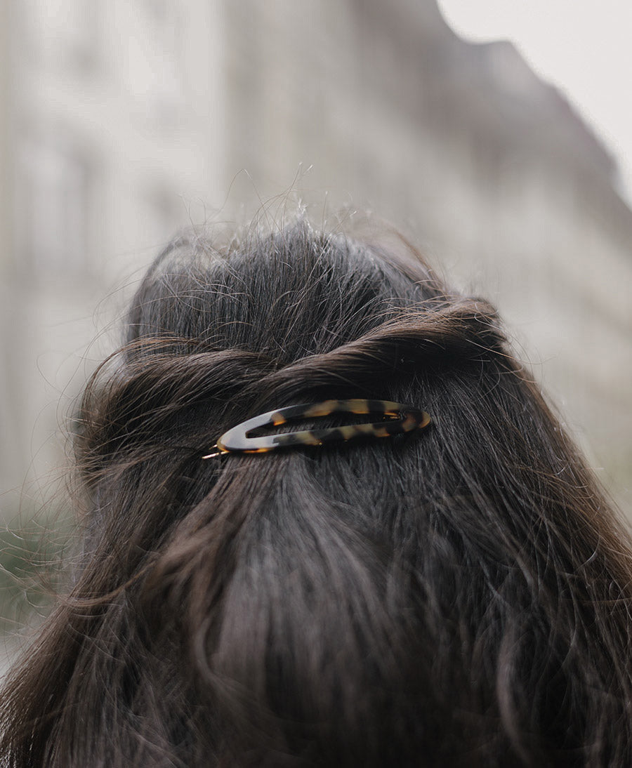 Haarclip FELICITA aus Acetat - Tortoise