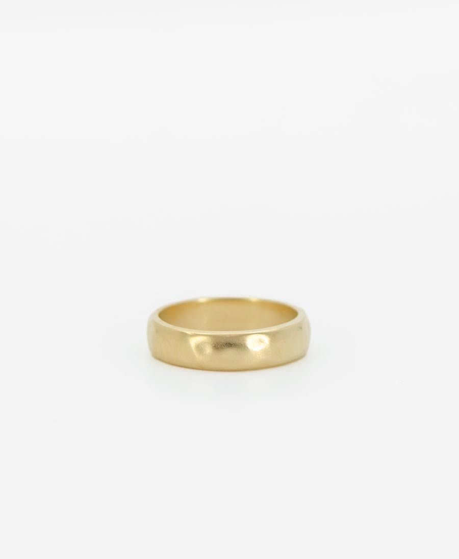 Breiter Fingerring LOU - Vermeil - Clomes - clomes