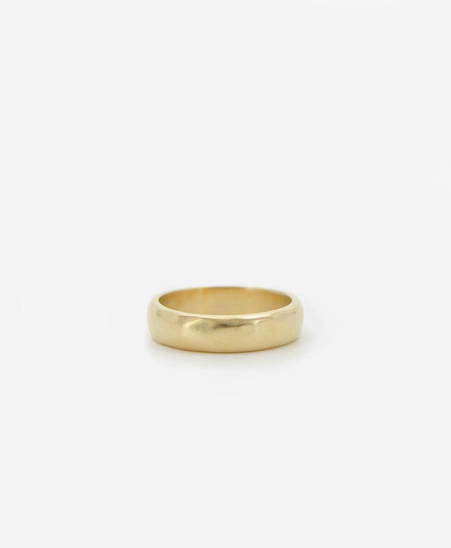 Breiter Fingerring LOU - Vermeil - Clomes - clomes