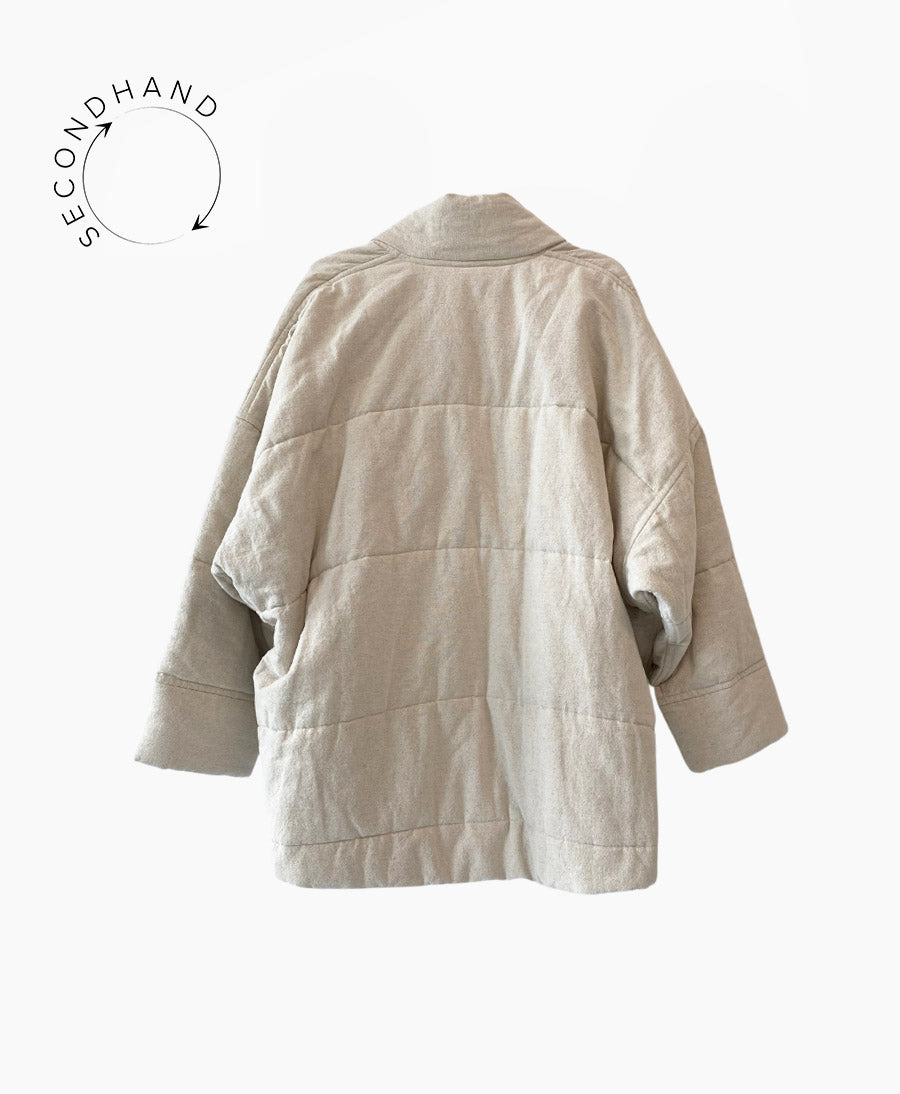 Signature Sumo Puffer in Oatmeal von 7115 by Szeki (M) - Secondhand