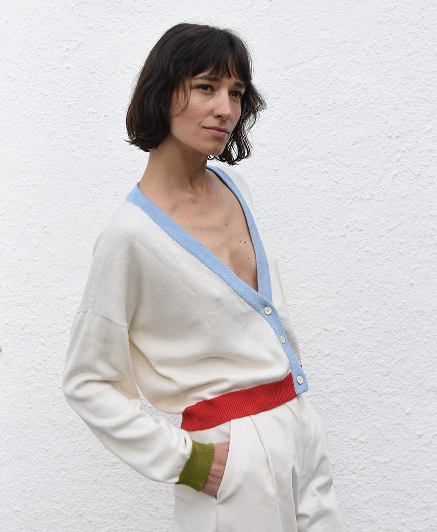 Mika Cardigan - Mehrfarbig