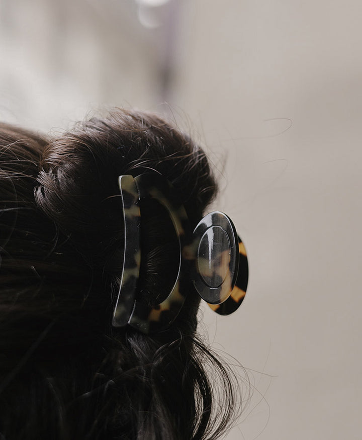 Haarklammer CATA aus Acetat - Tortoise