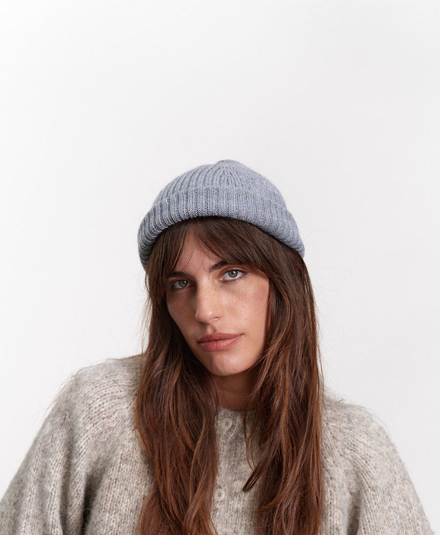 Strickmütze CHARLIE Beanie - Cloudy Blue