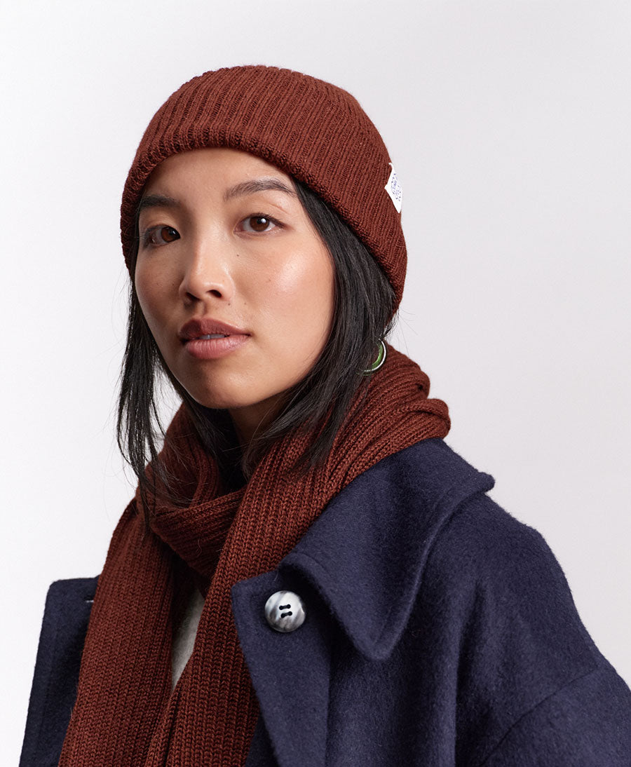 Strickmütze CHARLIE Beanie - Braun