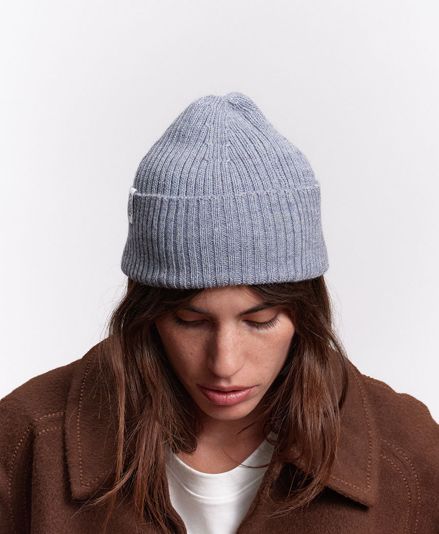 Strickmütze CHARLIE Beanie - Cloudy Blue