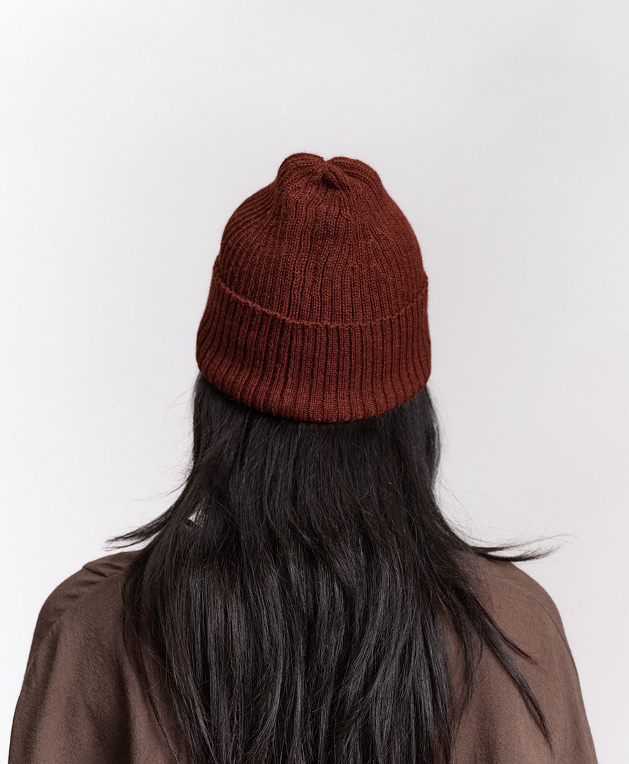 Strickmütze CHARLIE Beanie - Braun