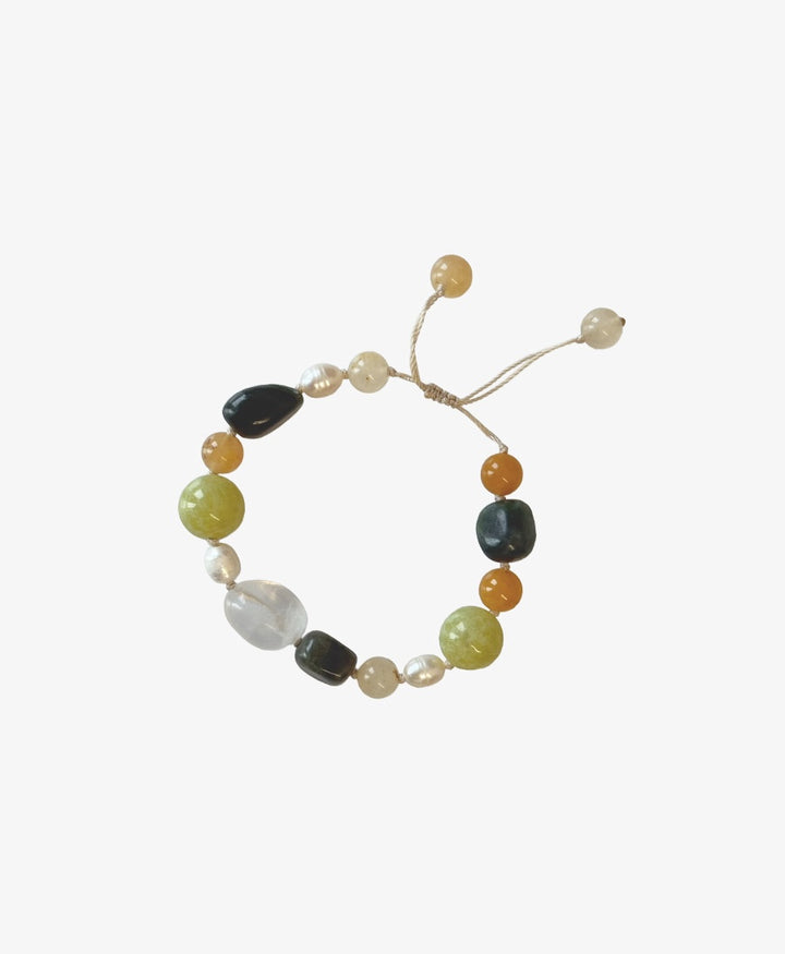 Armband aus Steinen JAMILA - Meadow