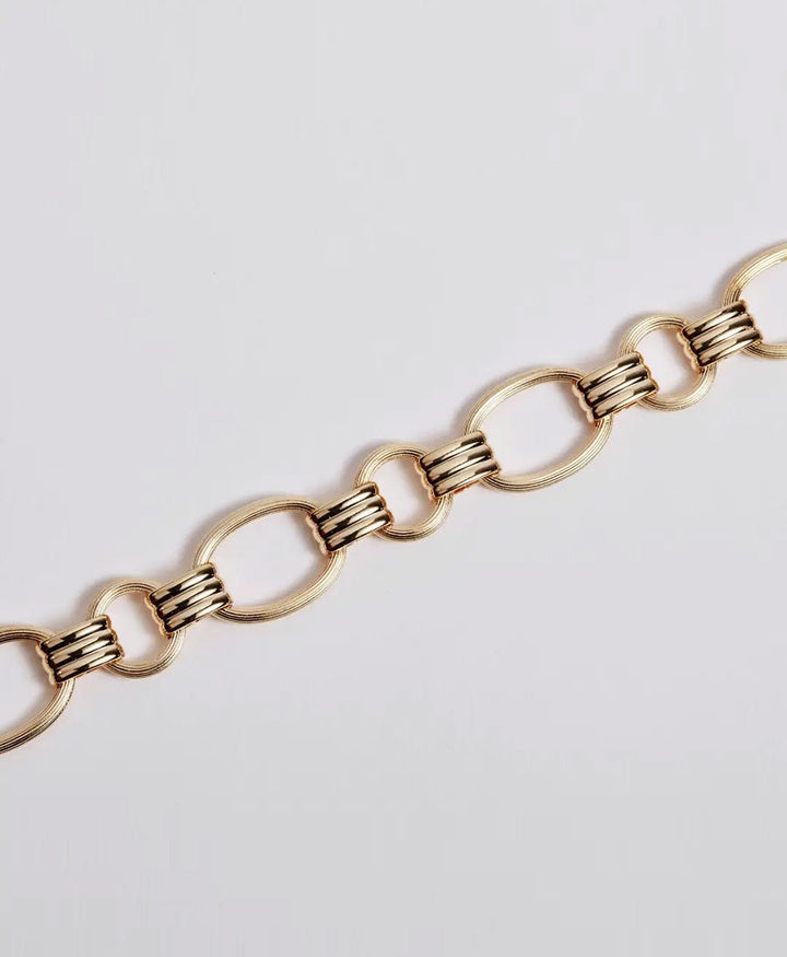 Armband / Bracelet vergoldet - Rive