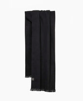 Halstuch Alpaka Schal Slim Bufandy in Solid Black