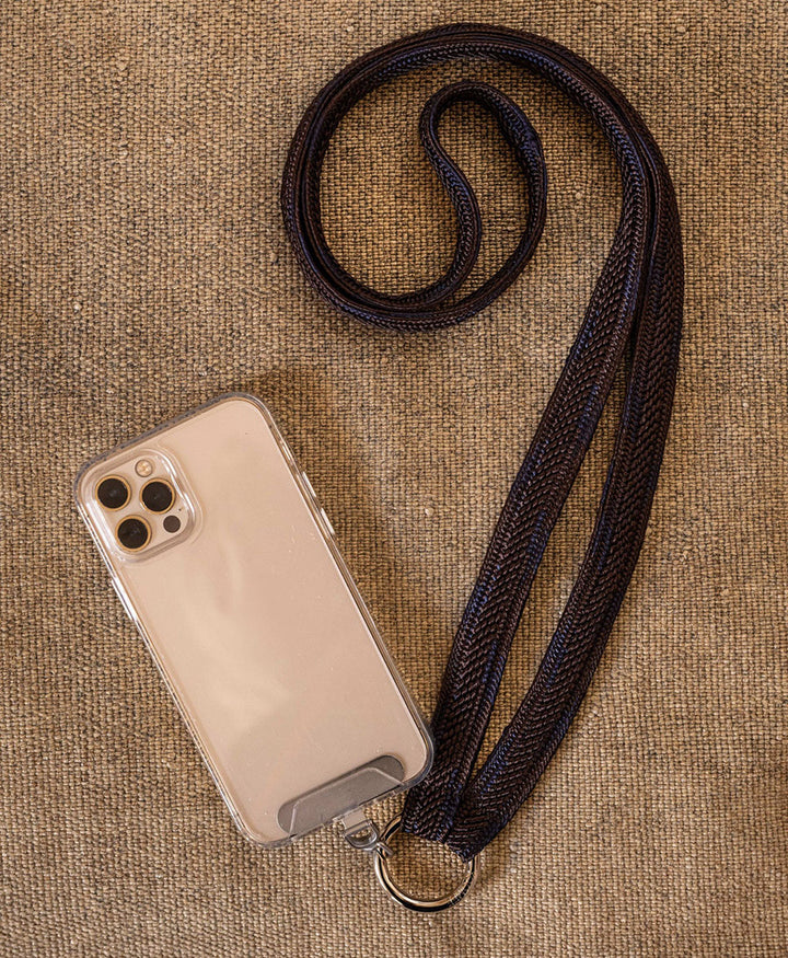 Handykette Phone Chain Set - Blood Moon / Silbrig