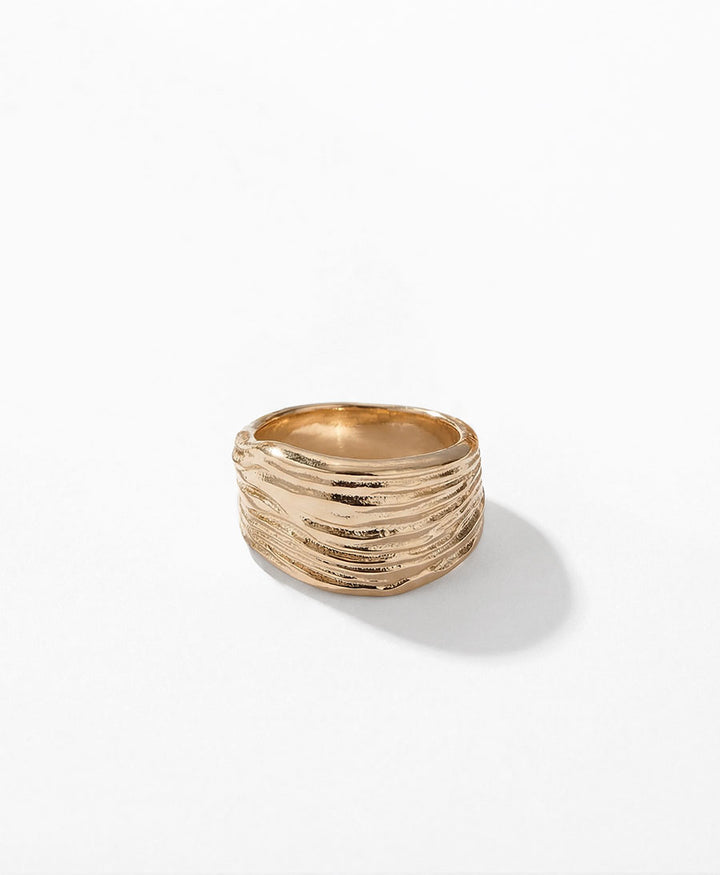 Fingerring NORA - Vergoldet