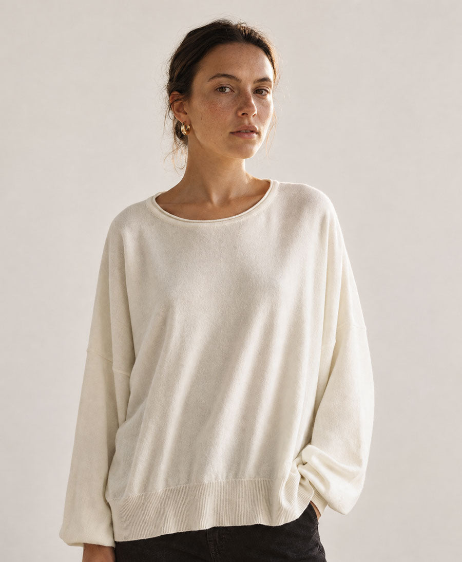 Pullover LENA - Ecru