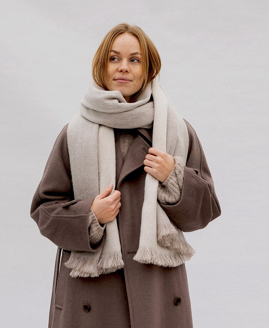 Halstuch Alpaka Schal - Doble Driftwood