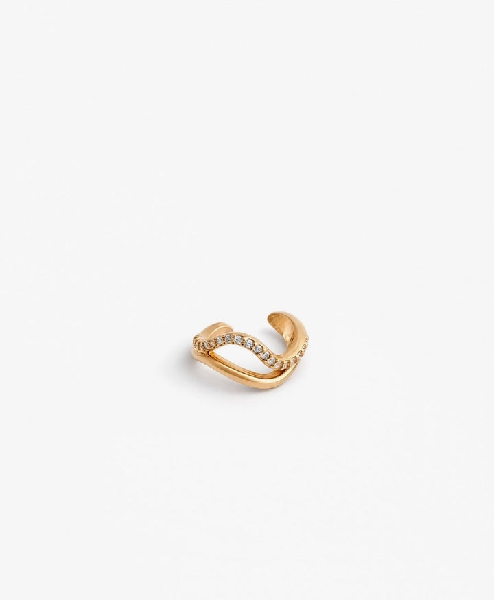 Earcuff LAURA - Vergoldet
