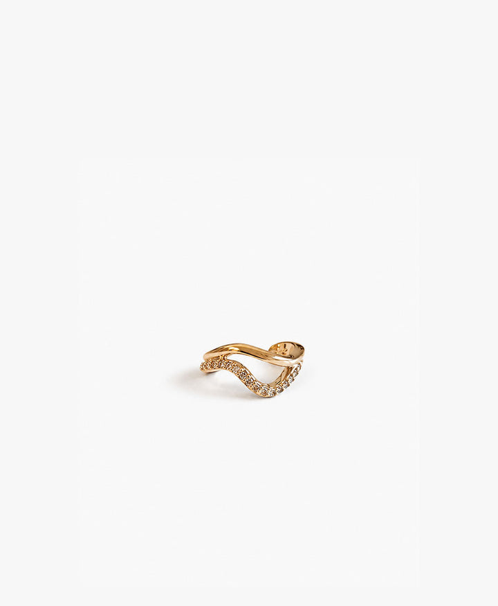 Earcuff LAURA - Vergoldet