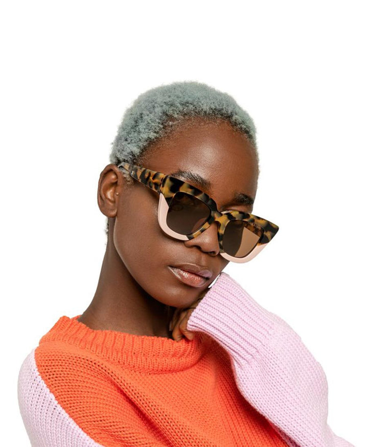 Sonnenbrille Fairfax - Tortoise/Rosa - Oscar x Frank - clomes