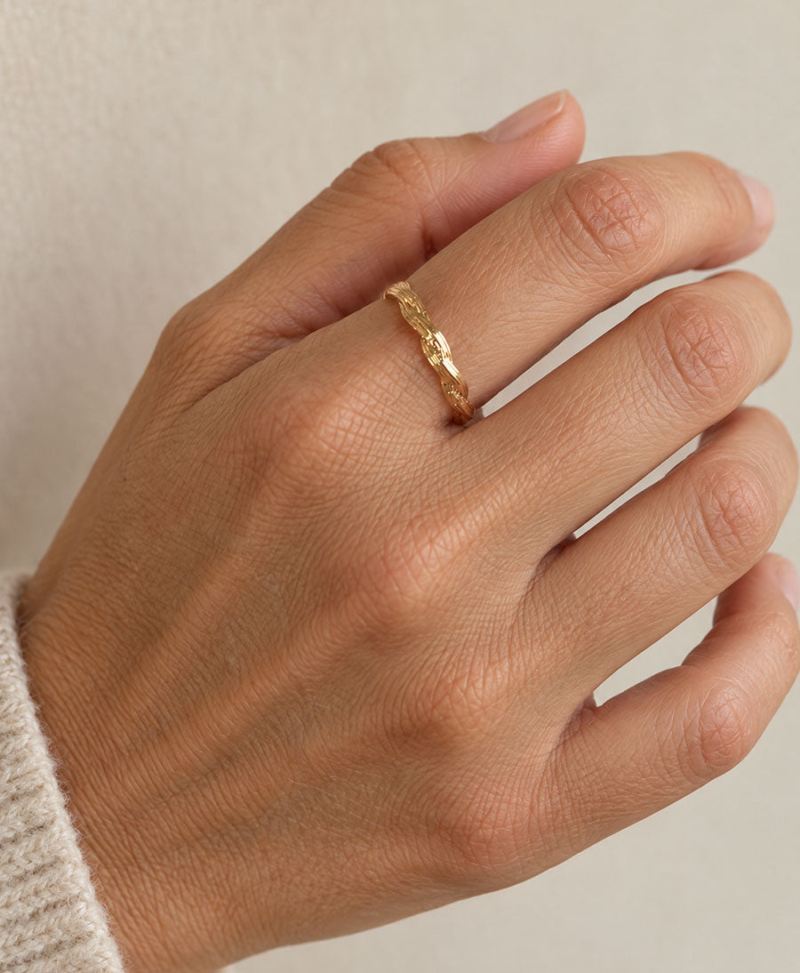 Fingerring NOÉMI - Vergoldet
