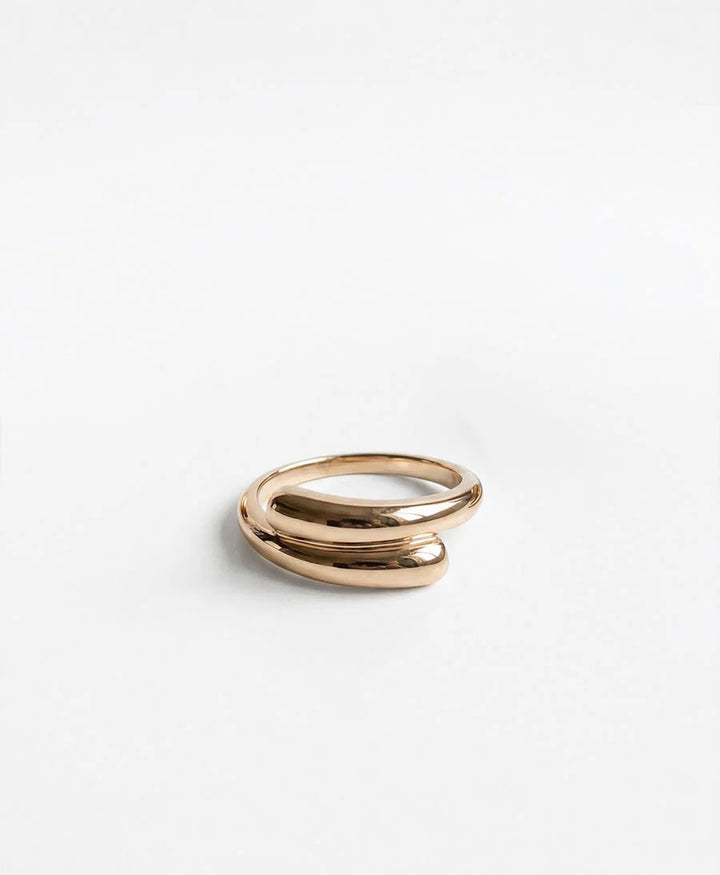 Fingerring JANA - Vergoldet