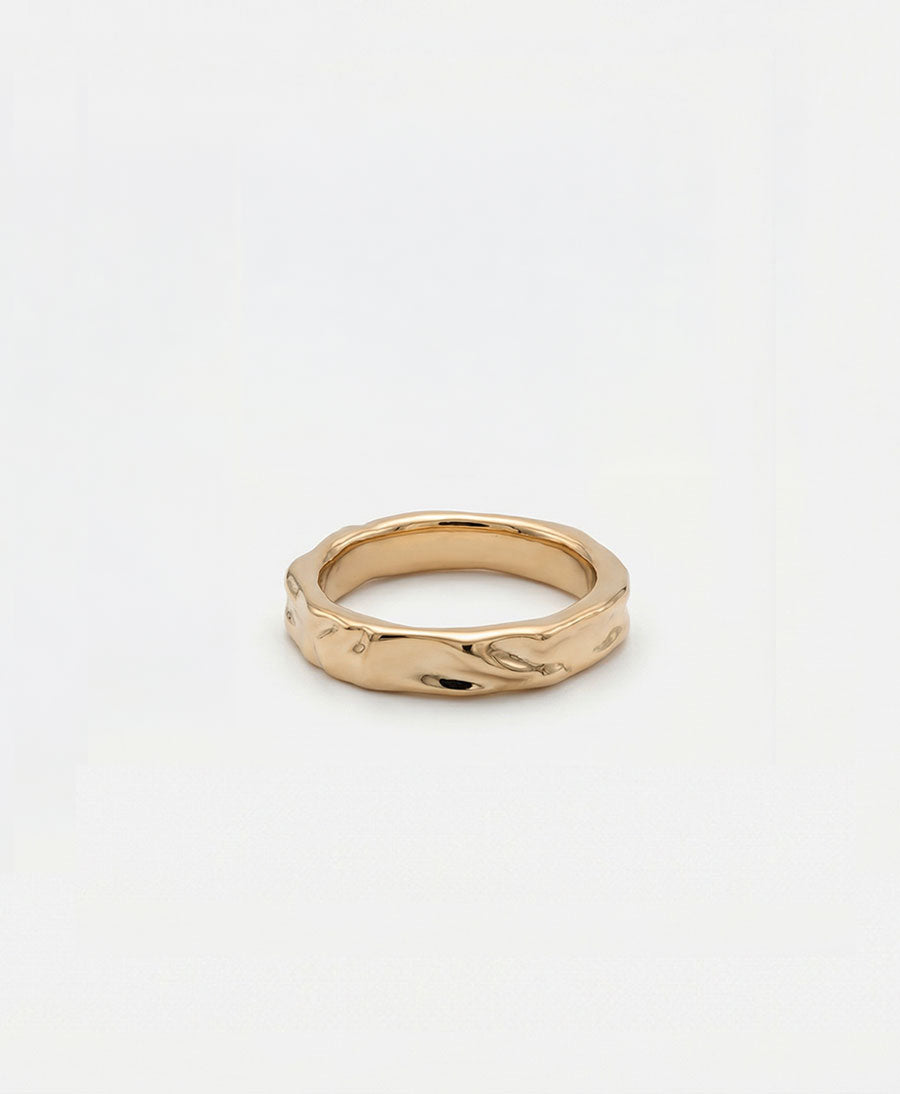 Fingerring SEVDA - Vergoldet