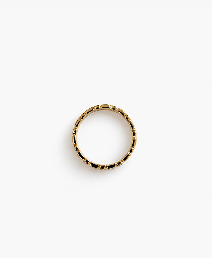 Fingerring LADINA - Vergoldet