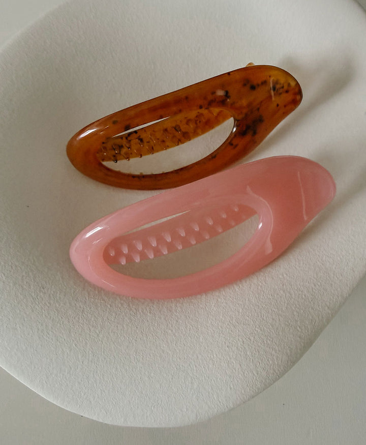 Flache Haarklammer ALMA - Rosé Sorbet