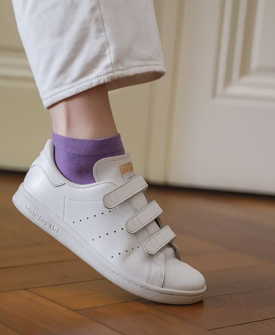 Knöchelsocken Lyocell - Flieder