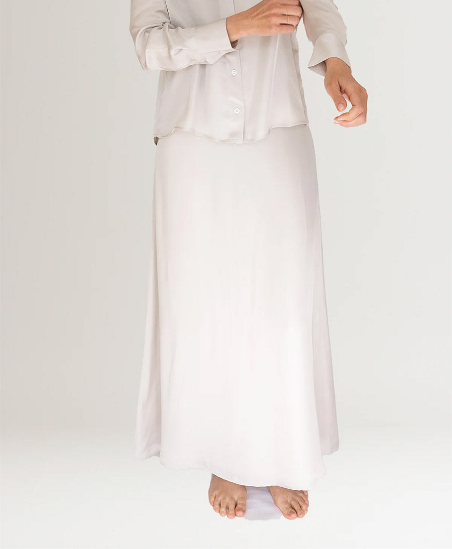 Jupe / Rock FLOWY SKIRT - Pearl