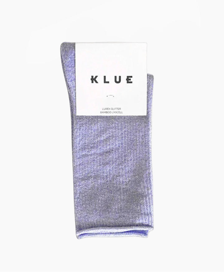 Glitzer Socken Lyocell - Flieder