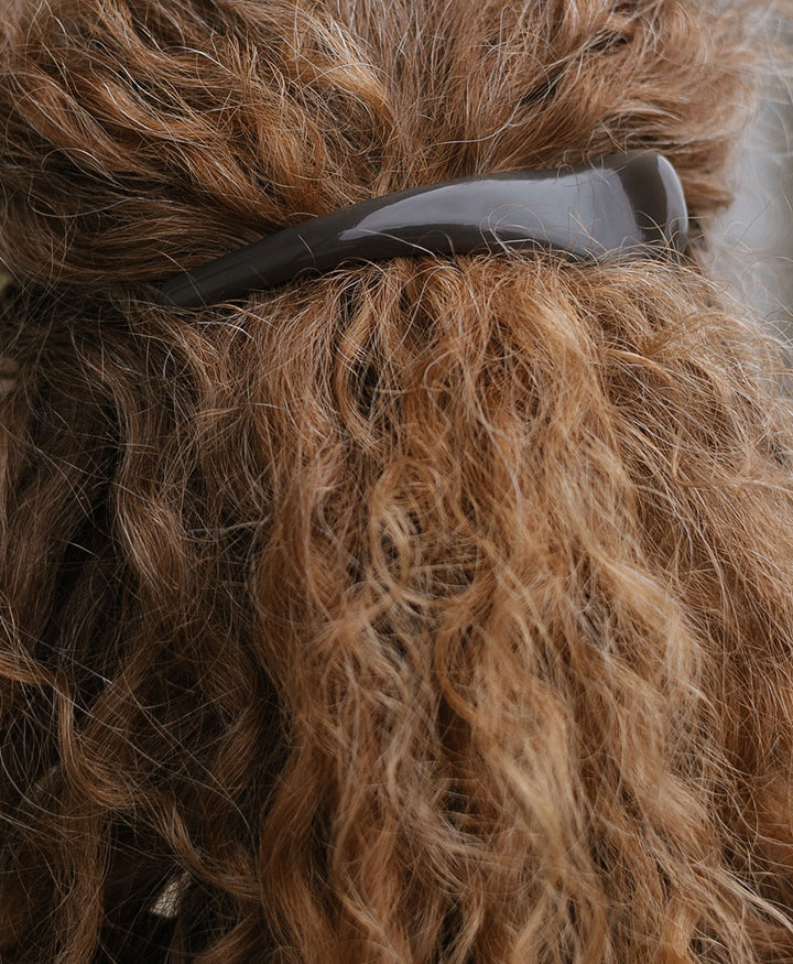 Haarclip AVA Grande - Oliv