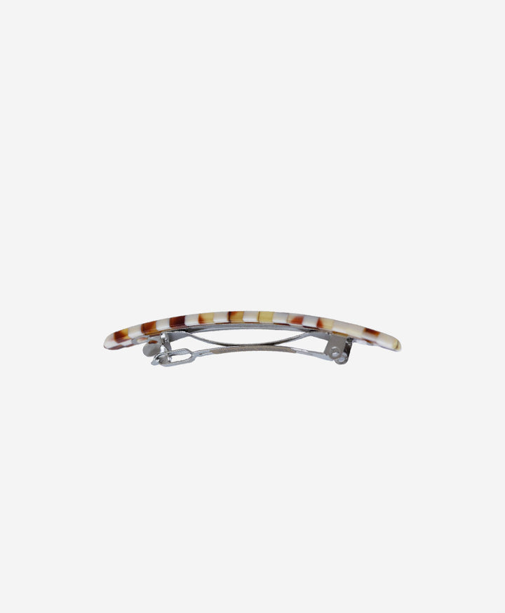 Haarclip MARINA aus Acetat - Karo