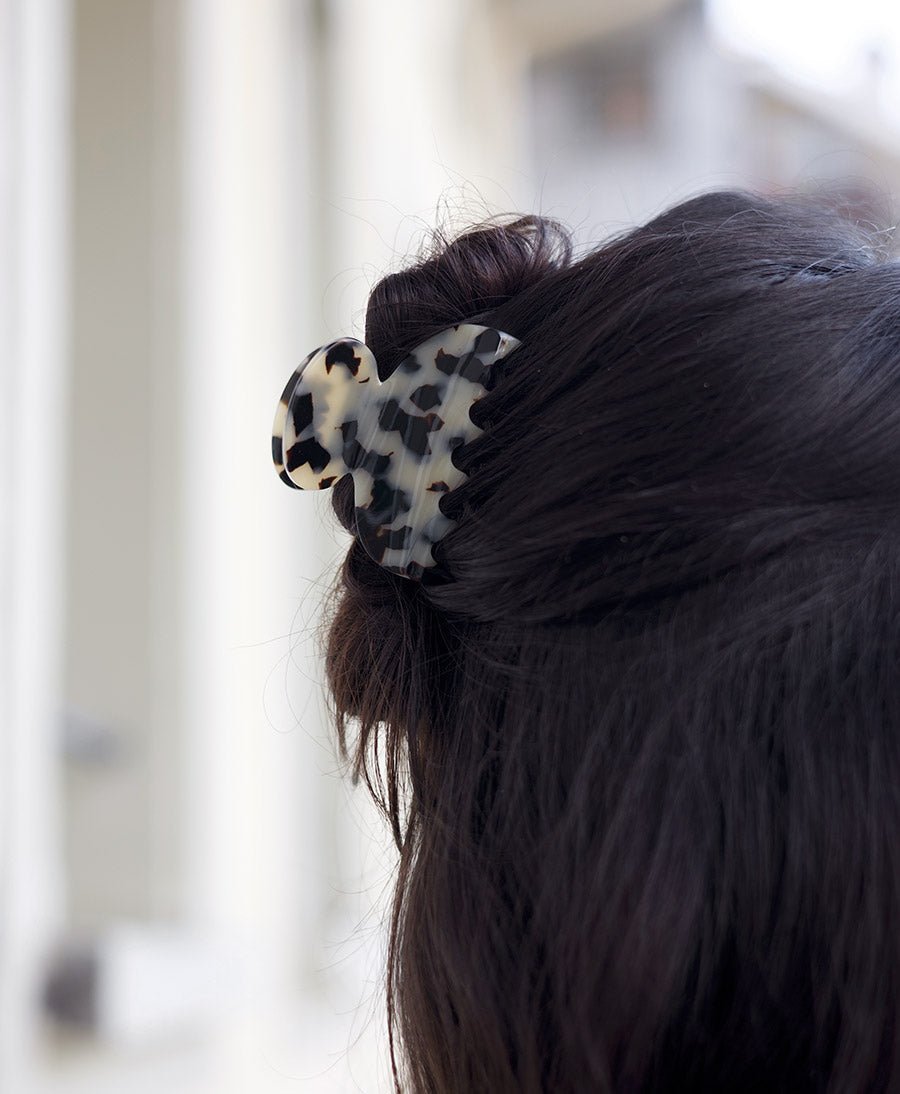 Haarklammer CARMEN aus Acetat - Helles Tortoise - Clomes - clomes