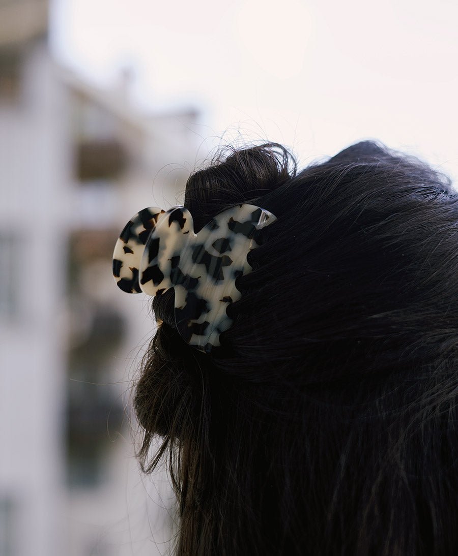 Haarklammer CARMEN aus Acetat - Helles Tortoise - Clomes - clomes